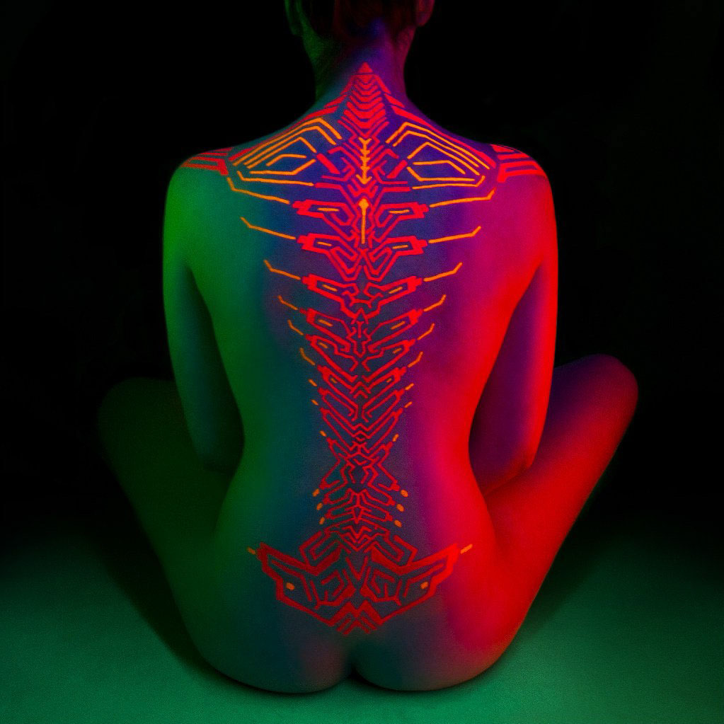 eiruvsq:  Photographer &amp; Artist: Local Preacher “Neon Skeleton” 