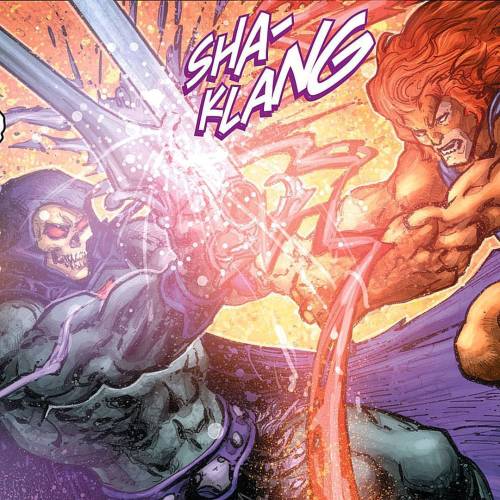 Sword of Power vs Sword of Omens!!!!!!! #heman #thundercats #skeletor #mummra #lion-o #mästersoftheu