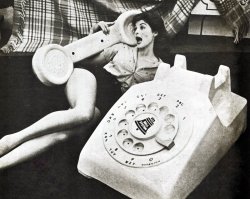 diabolikdiabolik:  Tina Louise on the phone