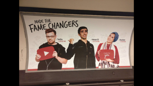 markiminter: I’m sorry but this is amazing. Our little Vikk is on a tube poster and he looks s