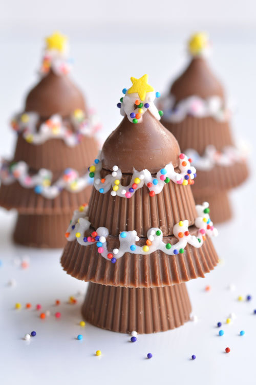 truebluemeandyou:  DIY Candy Christmas Tree Tutorial from One Little Project. This