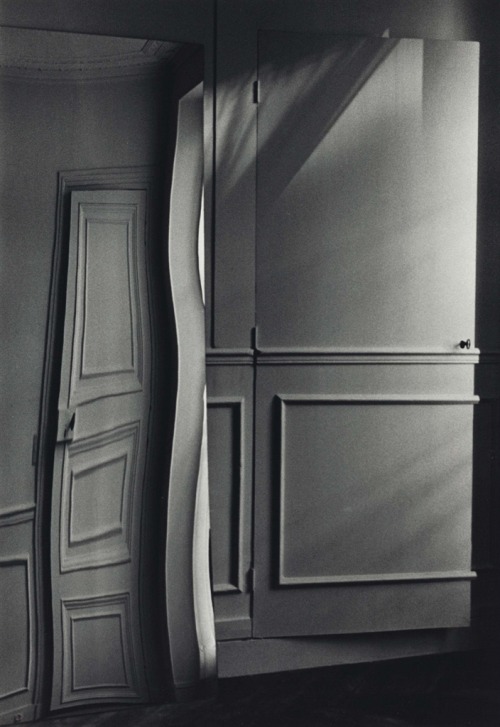 André Kertész aka Kertész Andor (Hungarian, 1894–1985, b. Budapest, Hungary) - Door Distortion, 1984