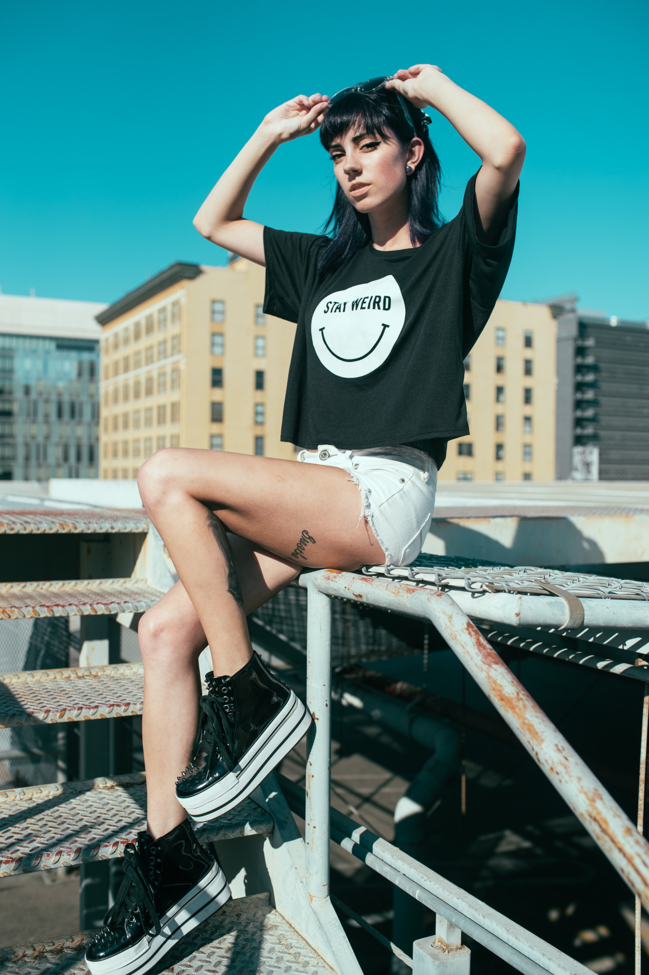 captainhanski:  Hannah Ray for Glamour Kills clothing twitter | instagram | blog | facebook