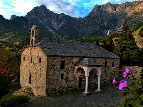 Monastery of Saint Catherine in Katarraktis of Arta, Greece