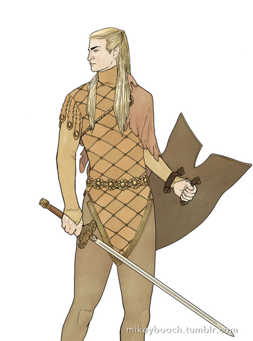 Glorfindel was tall and straight; his hair was of shining gold, his face fair and young and fearless