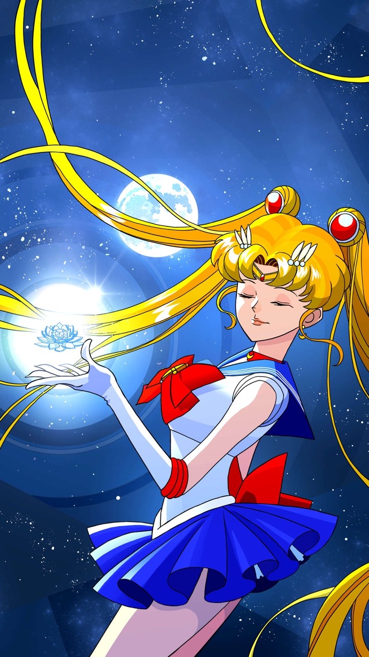 I made a Sailor Moon Phone Wallpaper for you guys. 