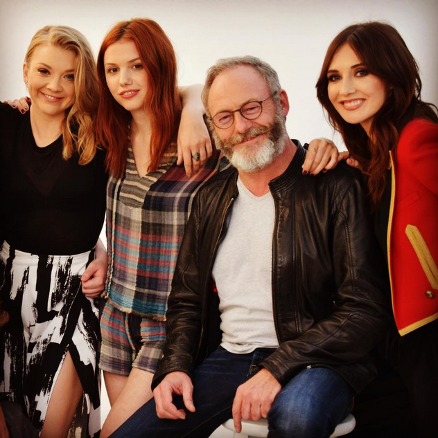 aurore59:  tvguidemagazine: The Game of Thrones cast is so big we need two Instagram