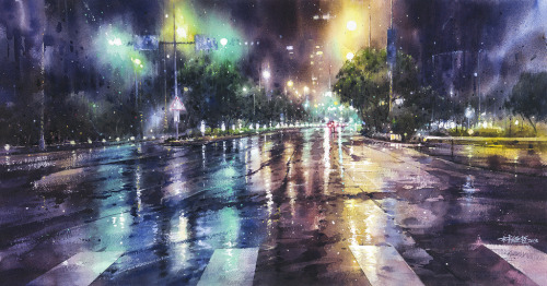 lohrien:Paintings by  Lin Ching Che