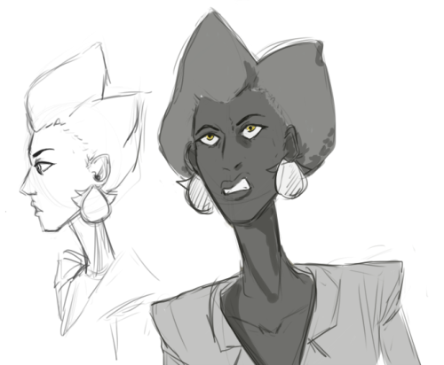 buroques:  yellow diamond doodle from my au! more to come most definitely!  