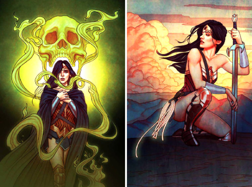 richard-grayson:wonder woman #7-30 variant covers by jenny frison