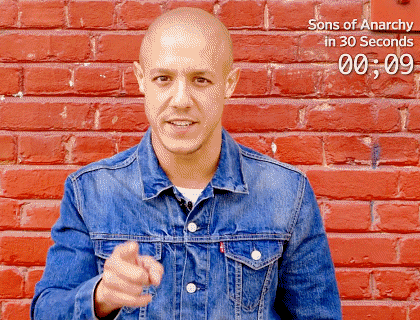 northernbluetwo:  Theo Rossi explains 'Sons of Anarchy' in 30 seconds [x] 