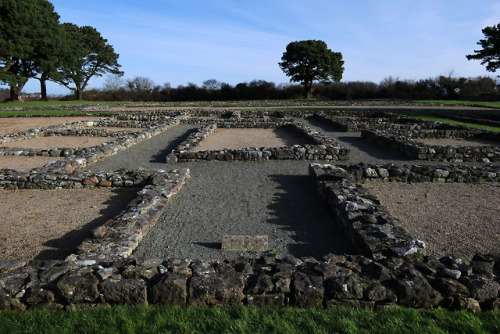 thesilicontribesman: Segontium Roman Fort and Settlement, Caernarfon, North Wales, 16.2.18. This sit