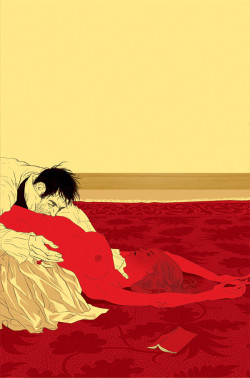 tamburina:   Tomer Hanuka - Marquis De Sade / Philosophy in the Boudior book cover 