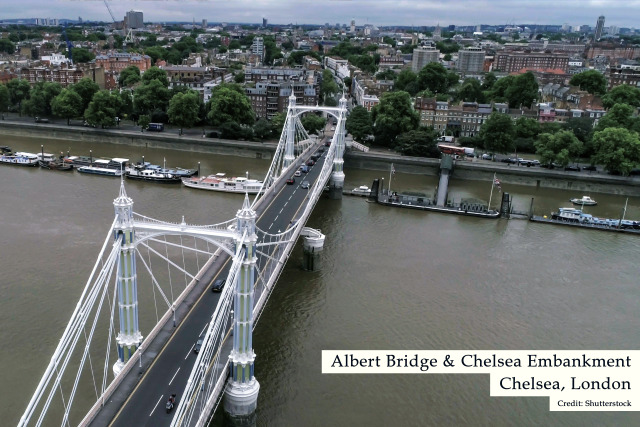 Strike Location A Day Day 161 Chelsea Embankment Chelsea, London Cormoran & Robin leave the Cheyne Walk Brasserie and...