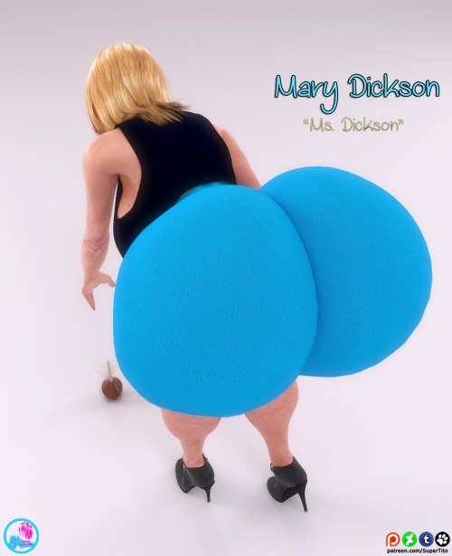 supertitoblog:  josephpmorganda:  supertitoblog:  Here’s a brand new ST Babe and MILF Meet…..“Mary Dickson”    She is based of a woman I saw at work a couple of weeks ago and I just had to make a character out of her. I know for sure that that