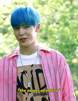 hanbinist:nature boy yunho bonus: definitely-not-nature-boy-hongjoong