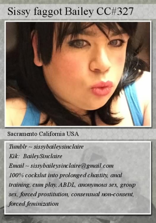 sissycassie613: Welcome Bailey to the sissyhood family and the collectors edition cards let’s out he