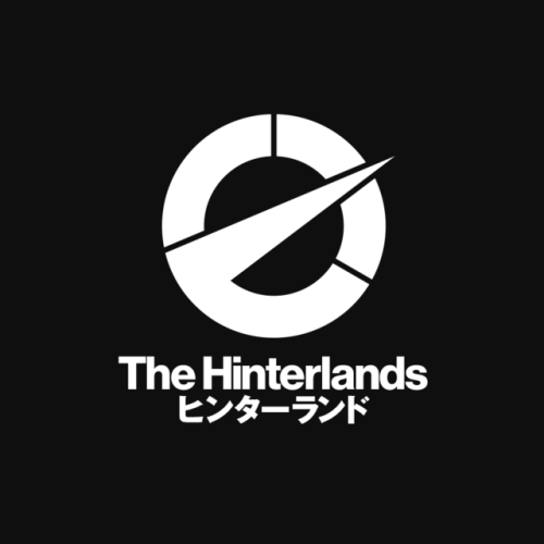 Logo for The Hinterlands→ www.skylerholt.com/the-hinterlands