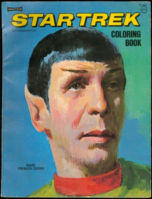 SAALFIELD: 1975 STAR TREK Mr. Spock Coloring Book