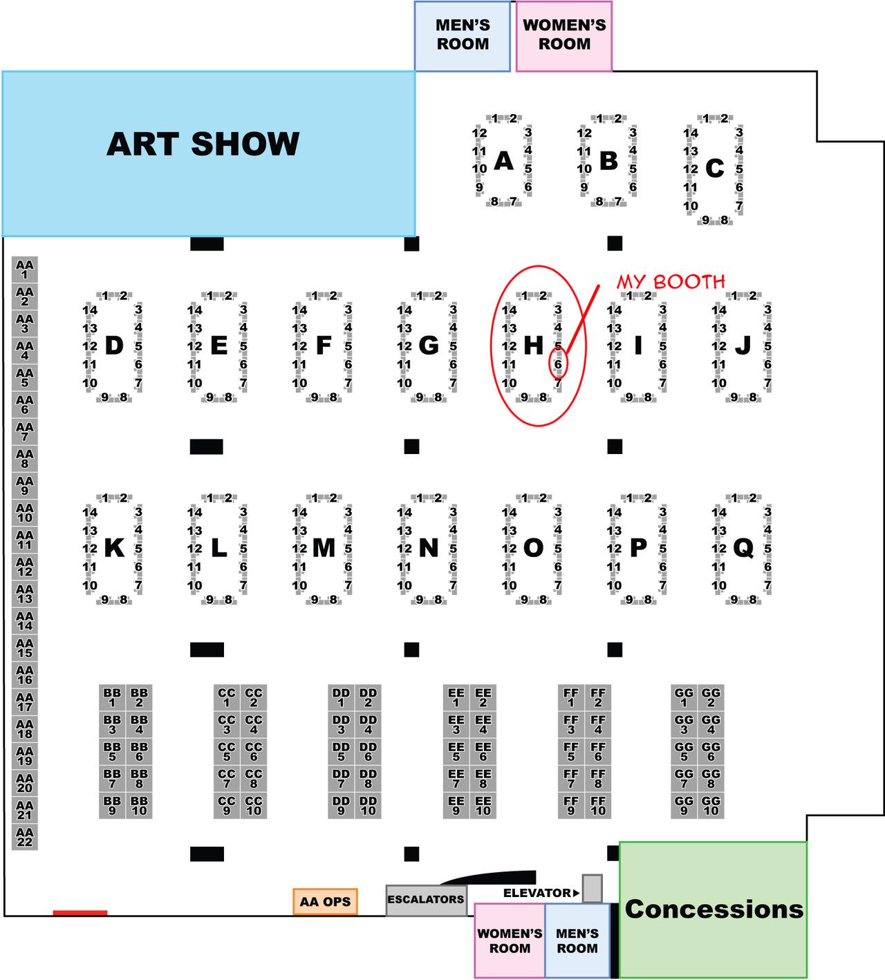 Come visit me if you are going to OtakonMy booth is H06, but do to a mix up I won’t