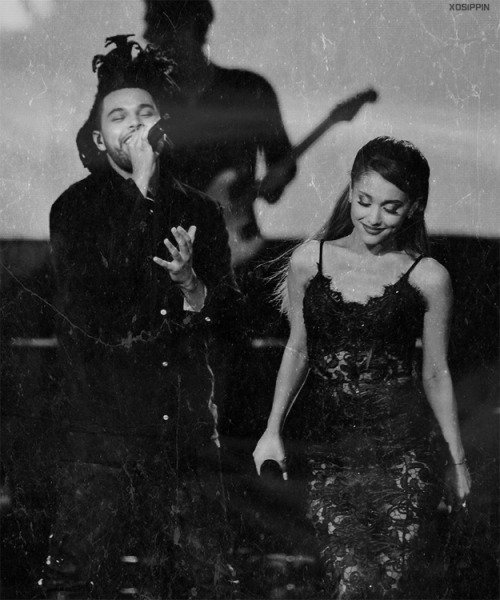 xosippin:  The Weeknd x Ariana Grande