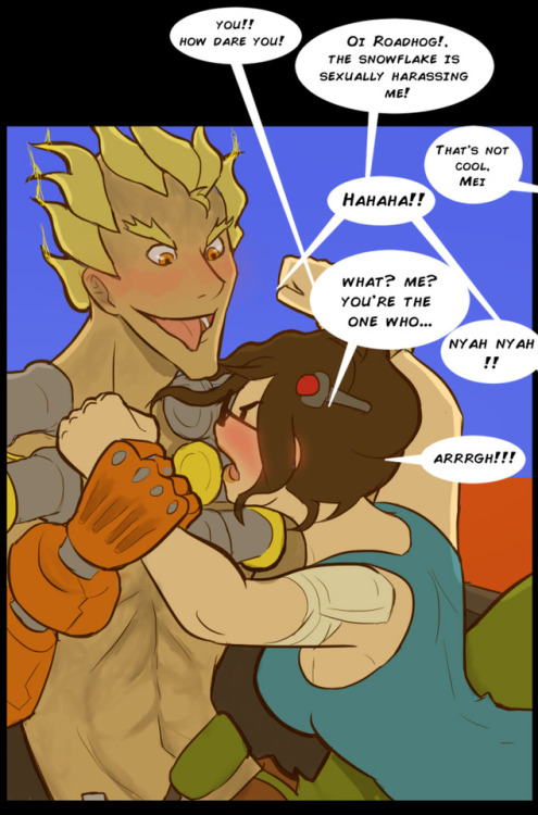 andorahsart:   All Meihem comic  PART1 PART2 - porn pictures