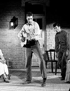 vinceveretts:  Elvis in “Love Me Tender”, 1956. 