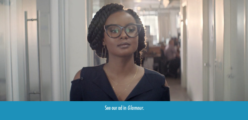 elionking:  elionking:  The black girl in the Nexplanon commercial is breathtaking  I say gahdamn