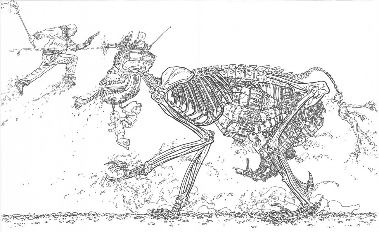 brianmichaelbendis:  art by Geof Darrow