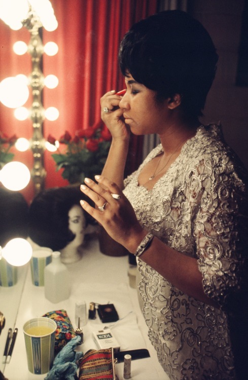 Happy 73rd Birthday to the One and the ONLY Aretha Franklin!! This photo (by Walter Iooss) was taken