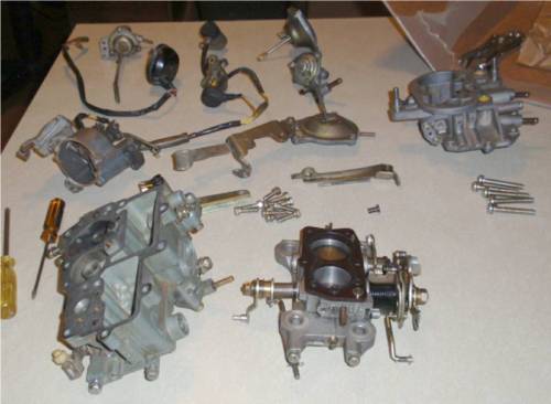 Rebuilding my car’s original carburetor.