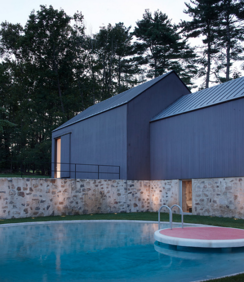 wsjhouseoftheday:   Modernist House by Philip Johnson Lists for พ Million Price: พ MillionPhotos: MICHAEL BIONDO   Shit. You’d have to have พ million left after buying it just to be able to afford cooling that thing in the summer and heating