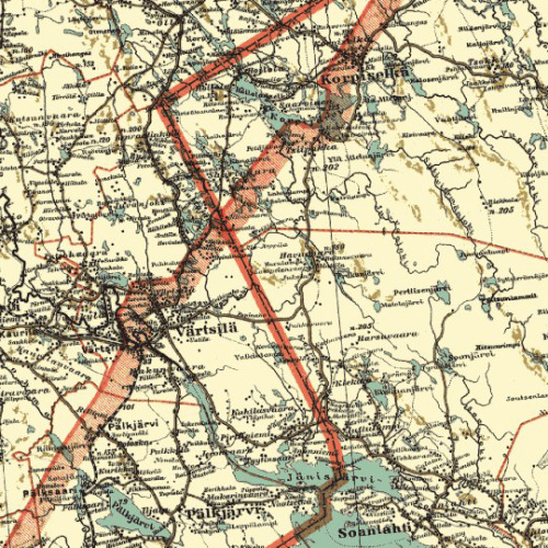 xoverit:1940 maps of Finland showing territories lost to the Soviet Union due to the Winter War.