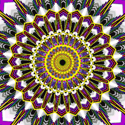 peterschlehmil: animated - mandala: concentric pattern 