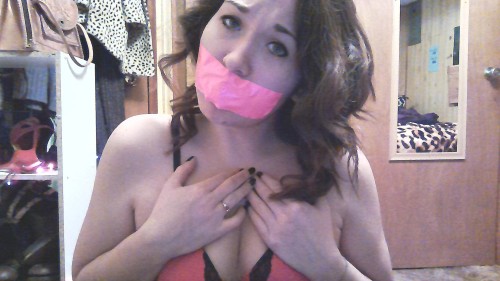 umaycallmesir:  korisageeeeek:  Back By Popular Request: No. 11  tapegagcrazy said: … love a tape gag …   What’s not to love about her ;) 