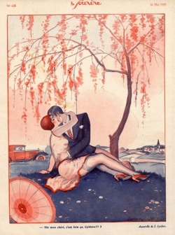 hoodoothatvoodoo:  Le Sourire 1929 Illustration