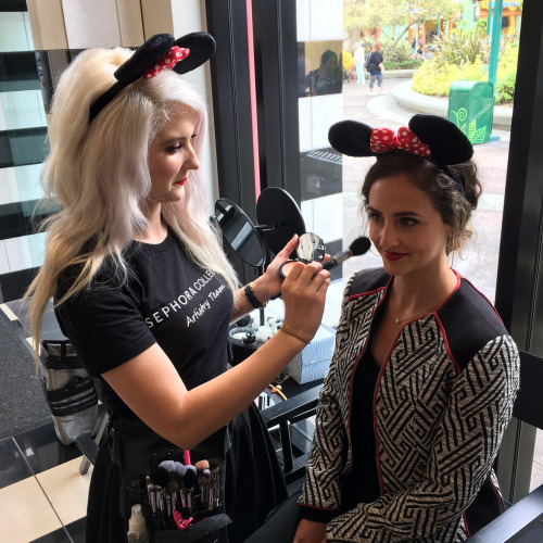 Go inside the Sephora Minnie Beauty launch event in Downtown Disney.