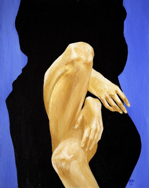 viktoriev:  19.9.2014 // acrylic on canvas, 24x30cm 