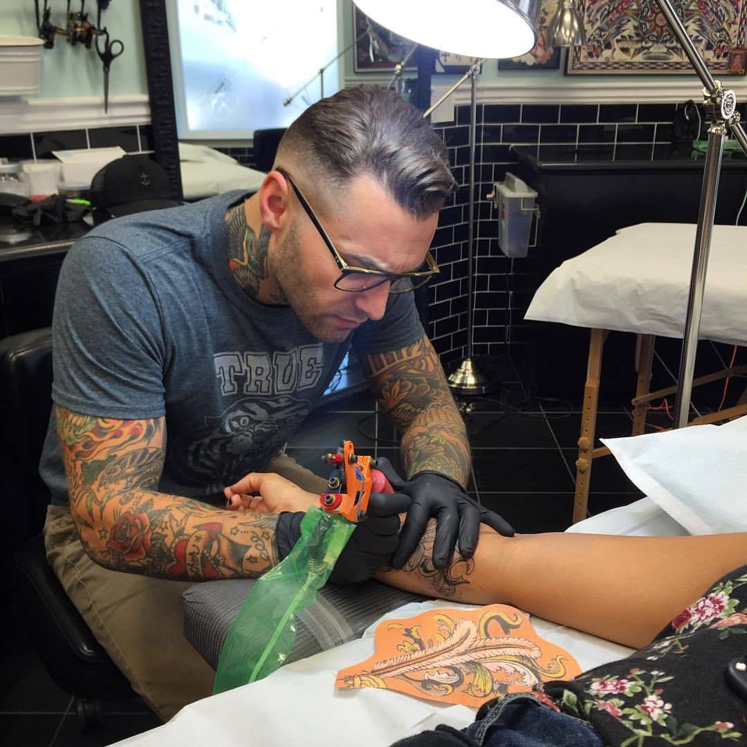 shauntopper actually tattooed a portion of the...