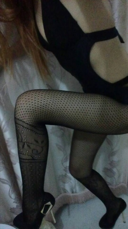 I asked for stockings and she sent me these. I so want to see this girl naked. Help me and the rest of the pervs get her naked by signing up for a membership on my website.