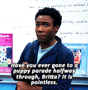 connorpratts:troy barnes in season two episode eight → cooperative calligraphy