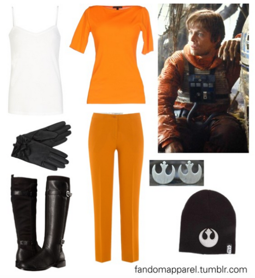 The Many Outfits of Luke Skywalker (insp)1. 2. 3. 4. 5.