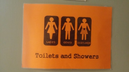 Yesss! Gender neutral restrooms and showers one of the things i love about hostels. This was taken a