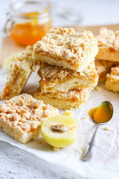 fullcravings:  Apricot Crumble Bars