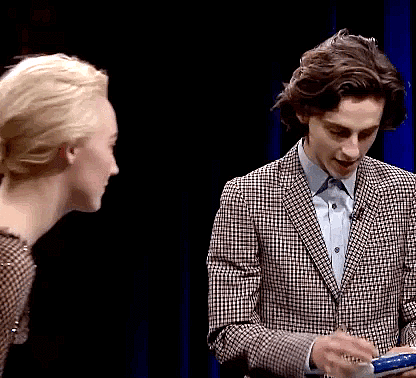 Catchphrase With Saoirse Ronan & Timothée Chalamet
