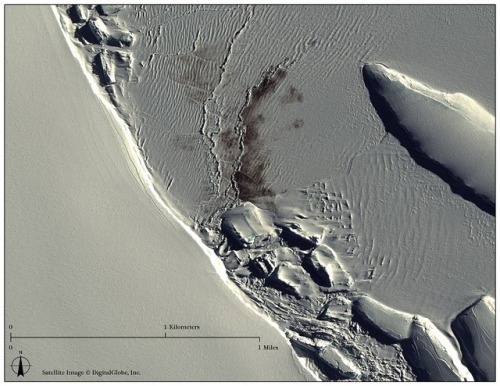 Penguin poop from spaceHow do you track a missing group of penguins? That’s a question scientists li