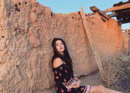 roswellnmsource: ambermidthunder You can’t see it but the sunset was great✨ itsjeaninemason ma