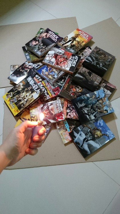 creepywaifu:  Valvrave :  you know what’s really funny about this is that this nerd done bought all the cds and blu rays and shit like oh my god im so embarrassed 4 u rn     this dweeb ain’t gonna burn shit. There’s no accelerant, and the