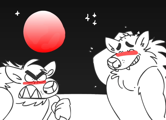 padnote:  the blood moon tonight might seem scary but all it’ll do is make all the werewolves blush a lot 