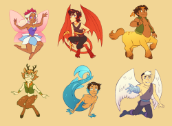 kristinkemper:  Also making their debut at Katsucon: MAGICAL PALADIN CHARMS!!!! These will be printed on wood and measure approximately 2″ across. Come see me at table H6 in the artist alley!!! 